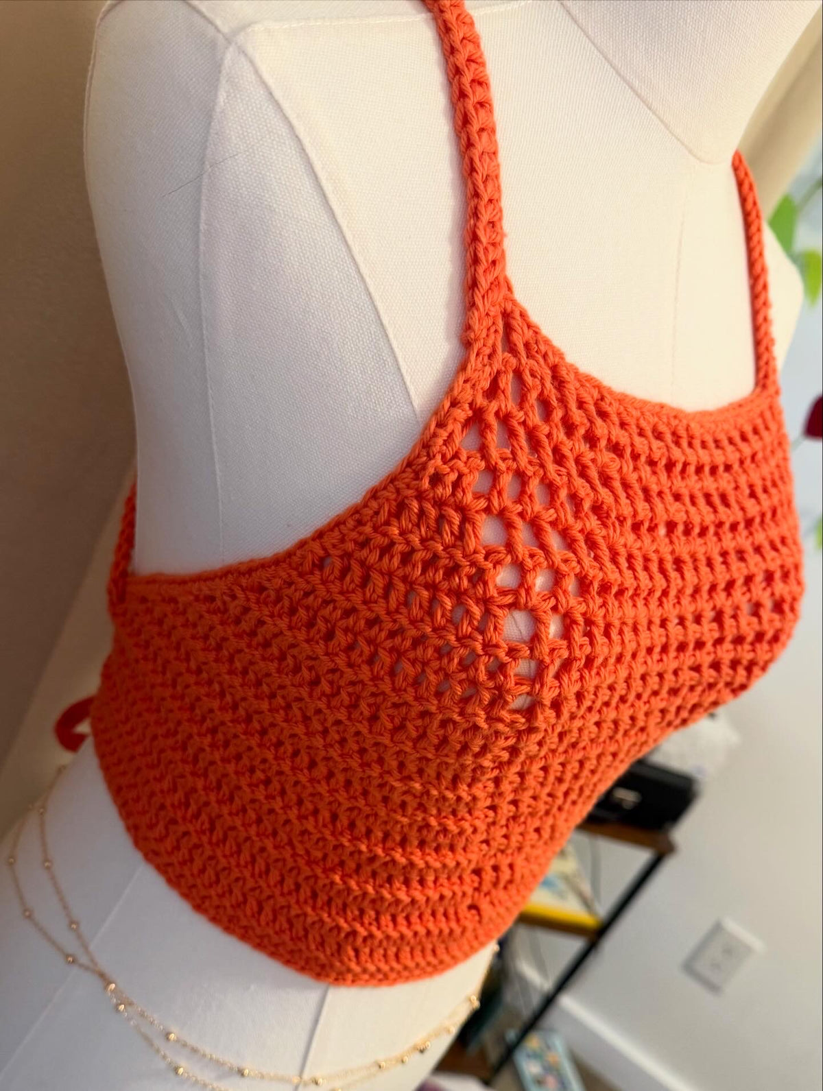 Orange Tank Top