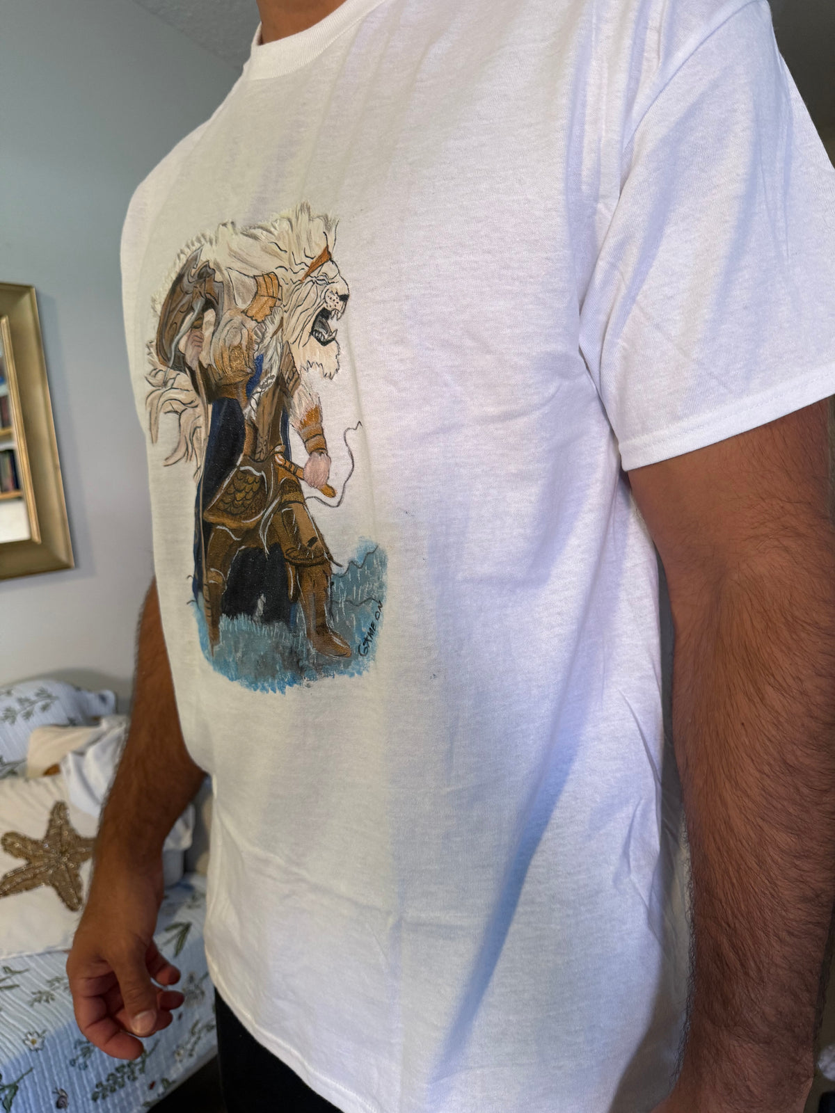 Hand-painted original shirt