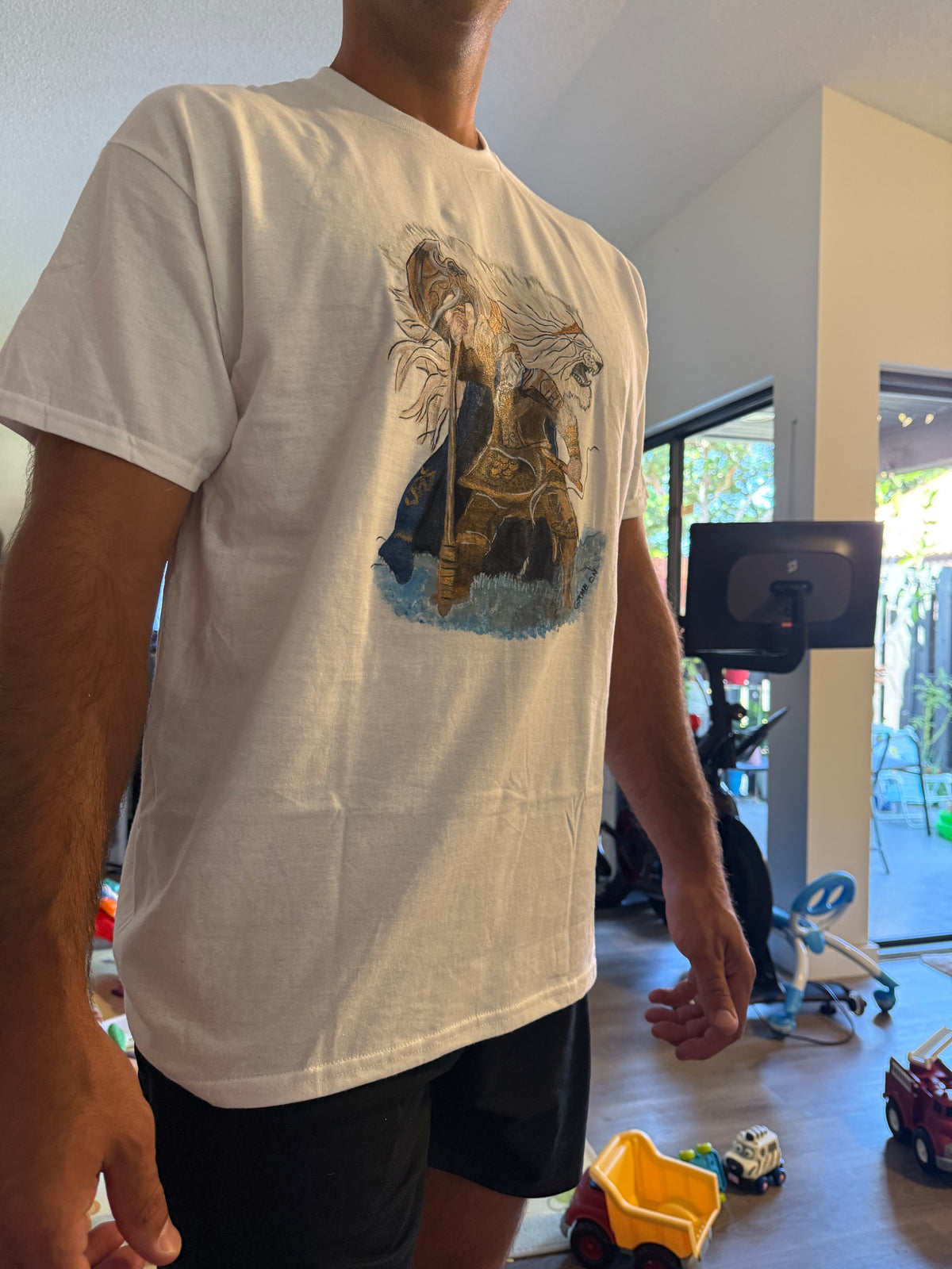 Hand-painted original shirt
