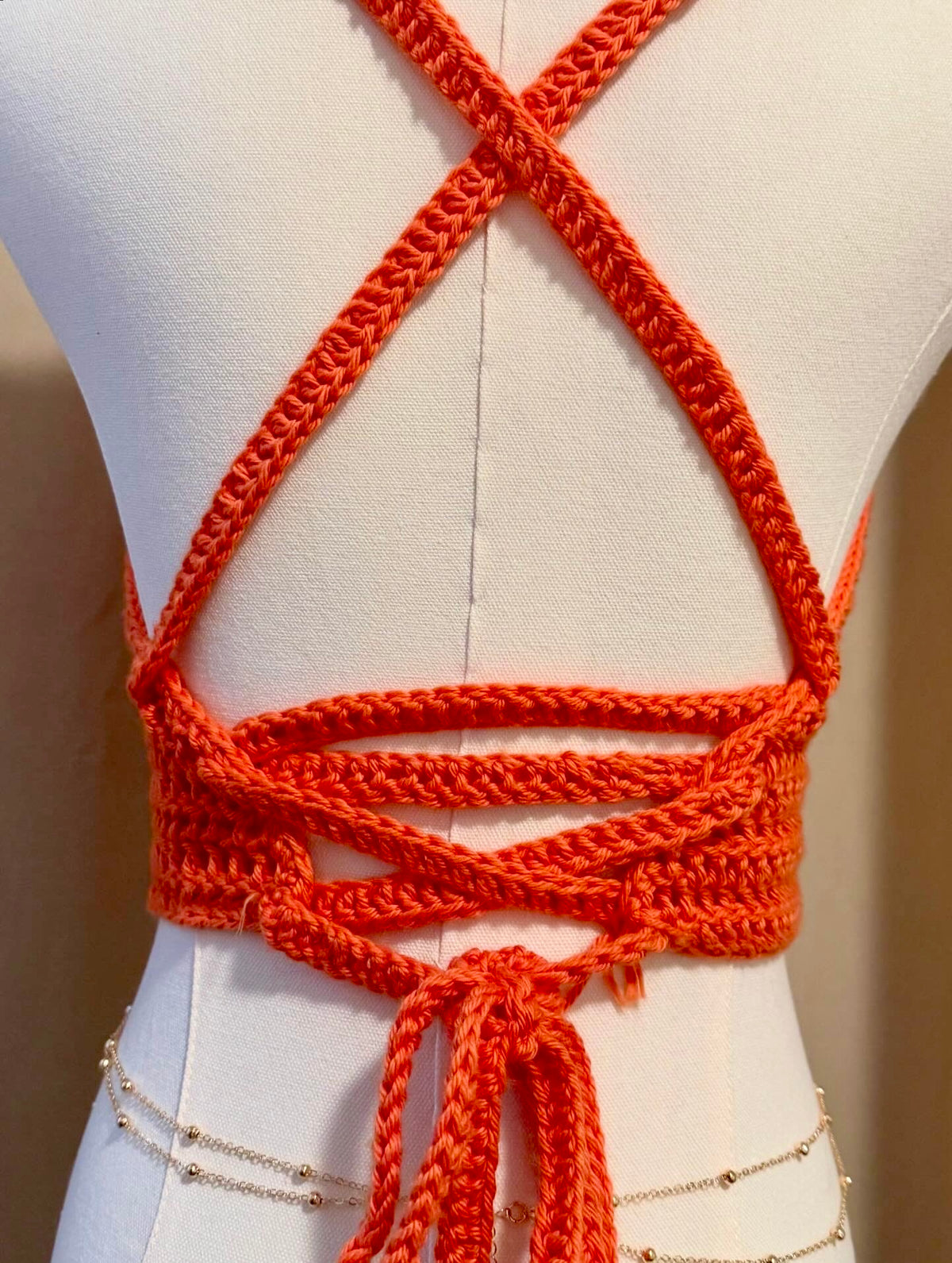 Orange Tank Top
