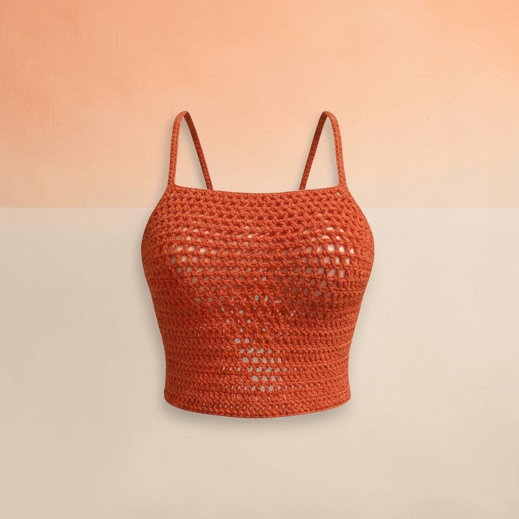 Orange Tank Top