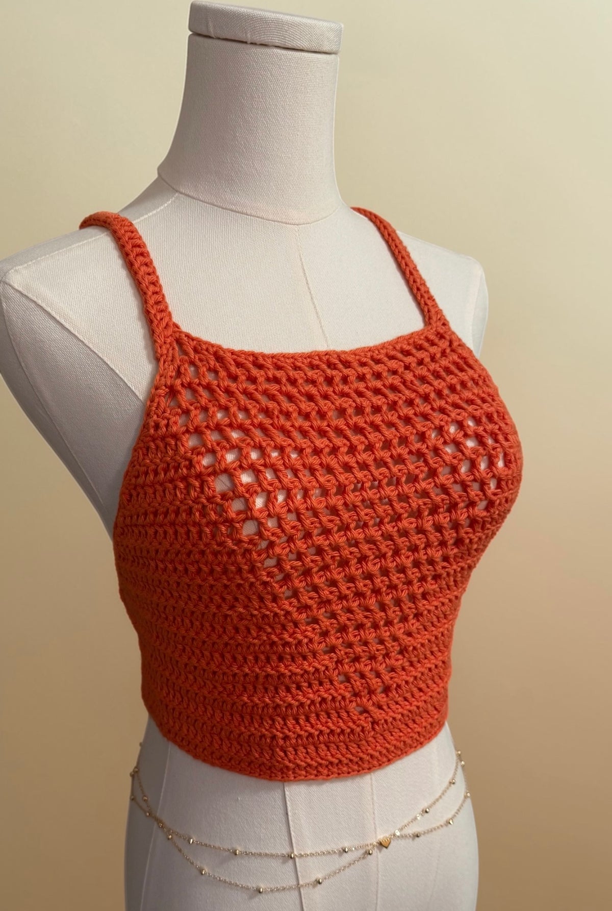 Orange Tank Top
