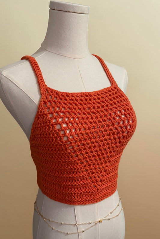 Orange Tank Top
